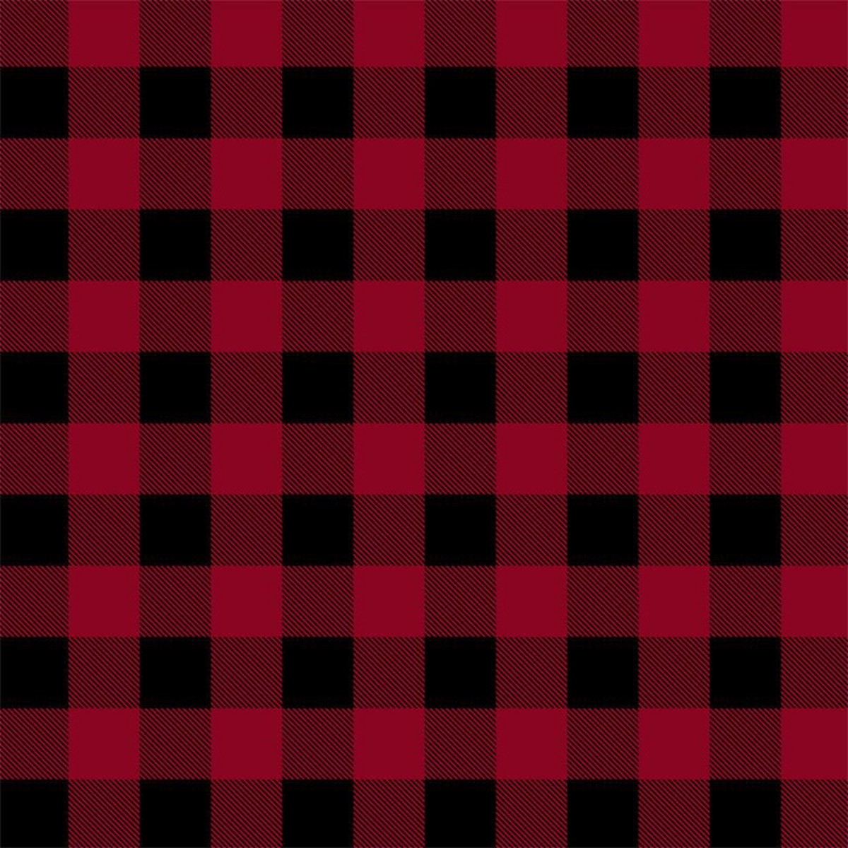 COTTON - Windham fabrics - Canadian Christmas Dad Plaids- Buffalo Plaid RED 1" check