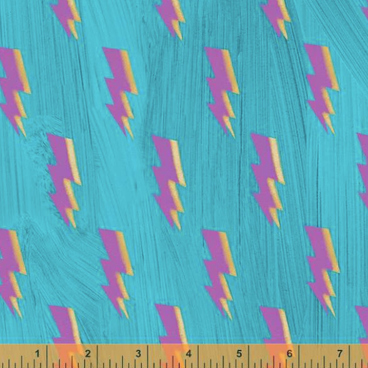 COTTON - Windham fabrics - Carrie Bloomston - Happy Kapow! - Turquoise