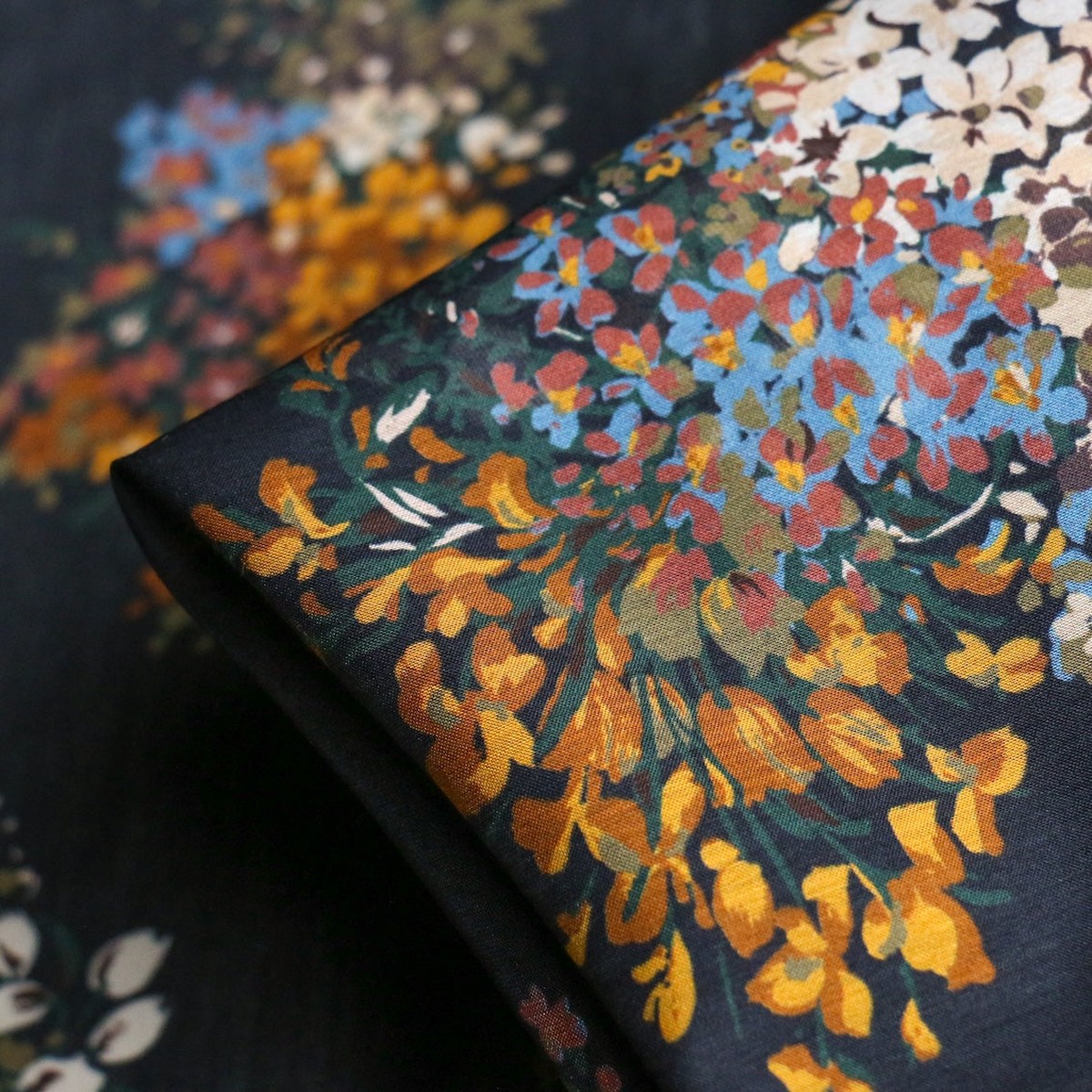 Harvest Bloom CottonSilk Voile