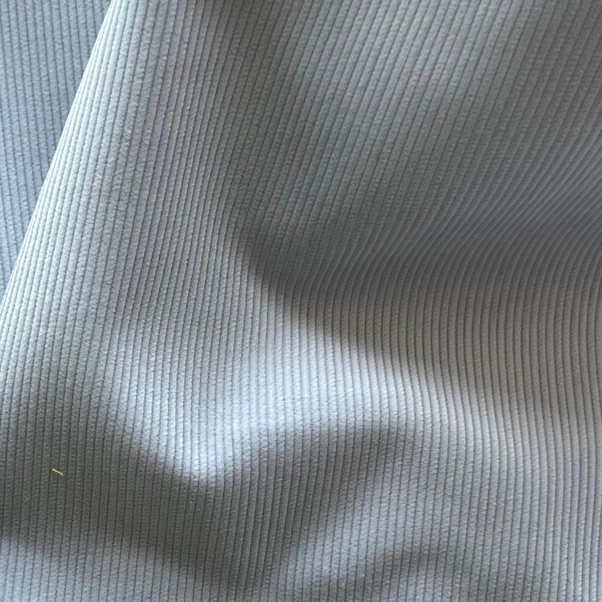 Moschino Fog Grey Narrow-Wale Cotton Corduroy (Made in Italy)