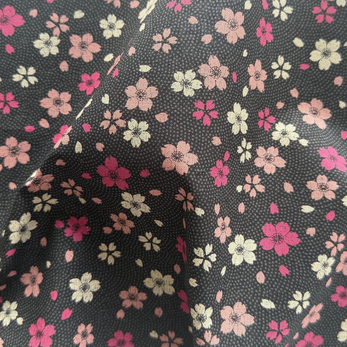 Pink Sakura Shibori Quilting Cotton (Made in Japan)