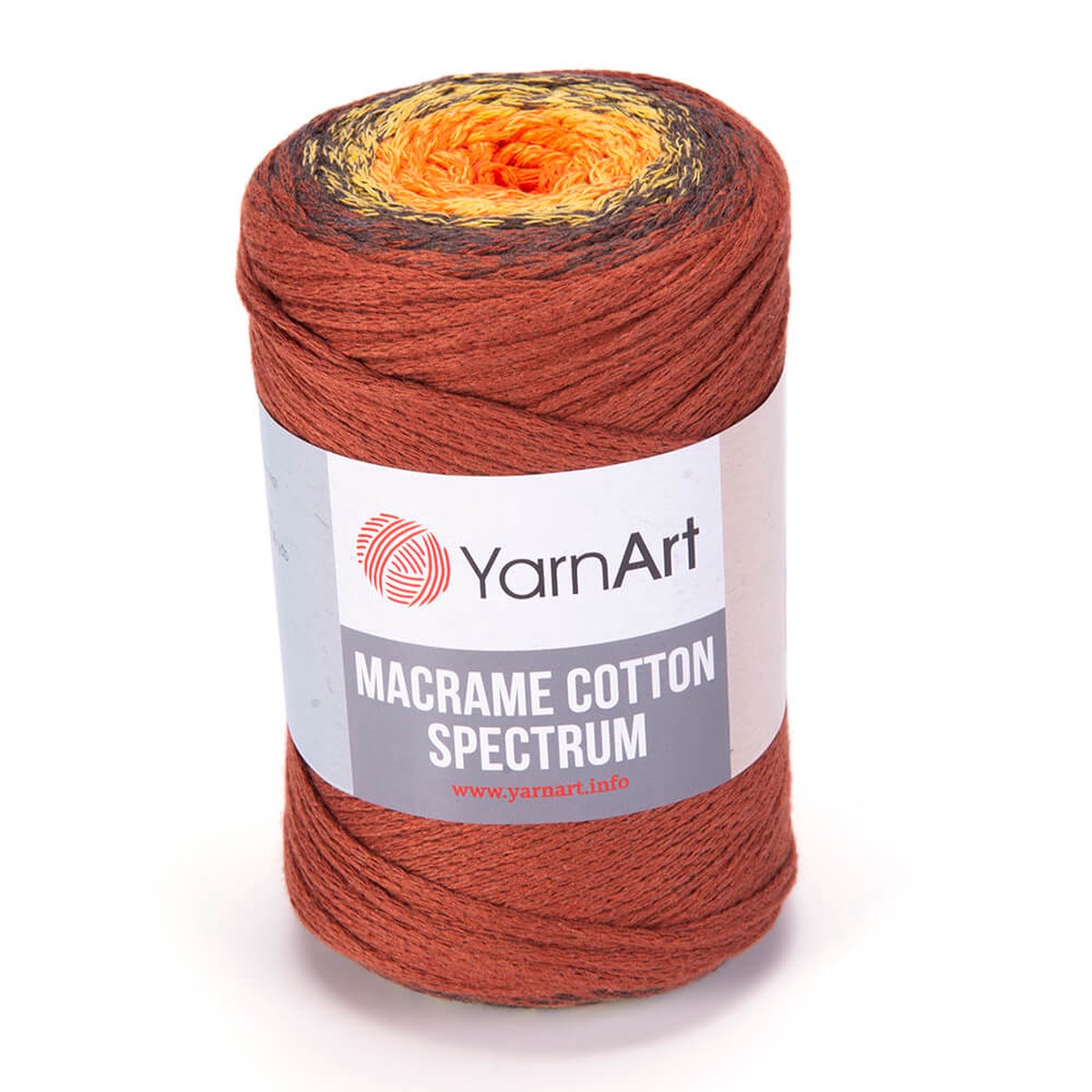 YarnArt Macrame Cotton Spectrum Yarn, Variegated - 1303