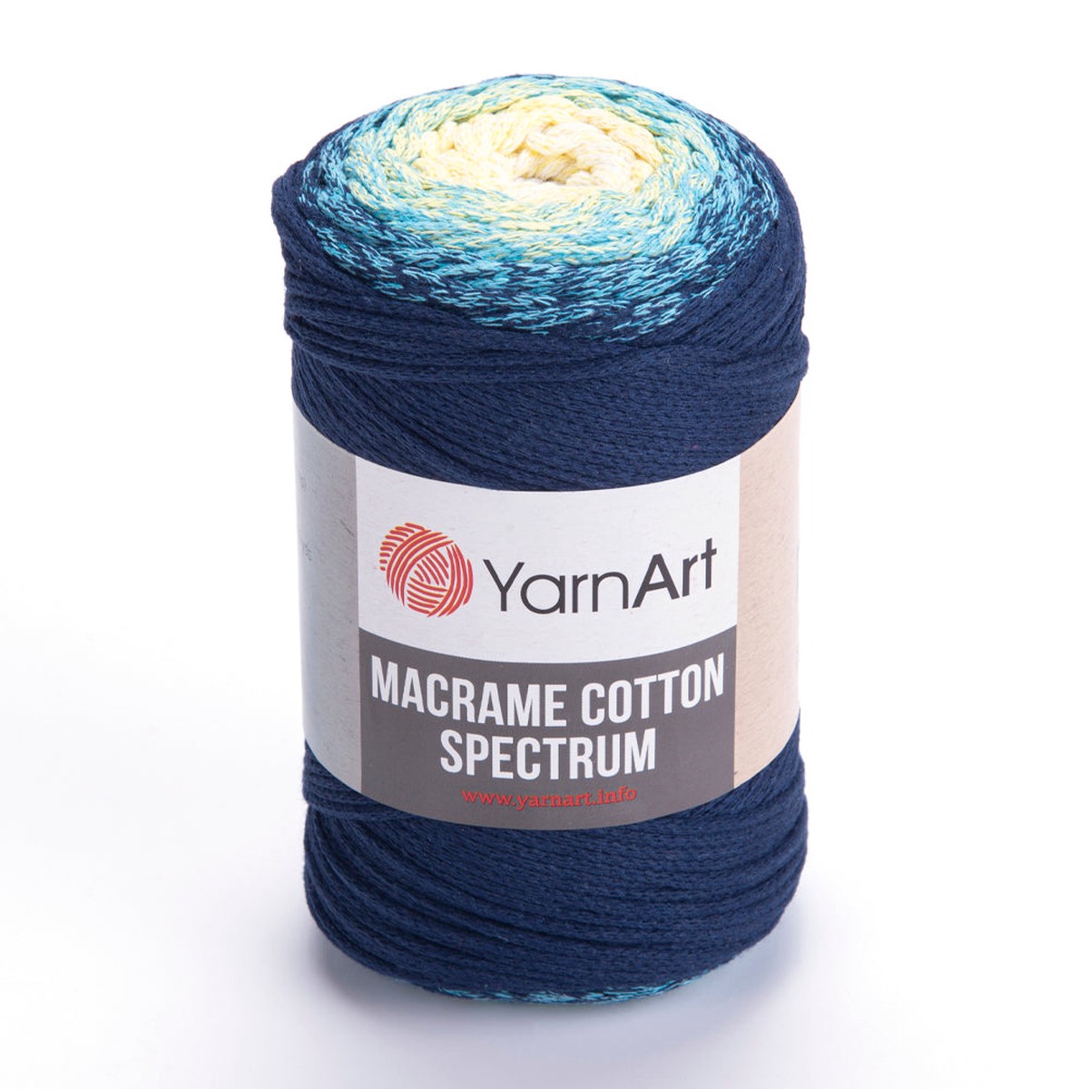 YarnArt Macrame Cotton Spectrum Yarn, Variegated - 1328