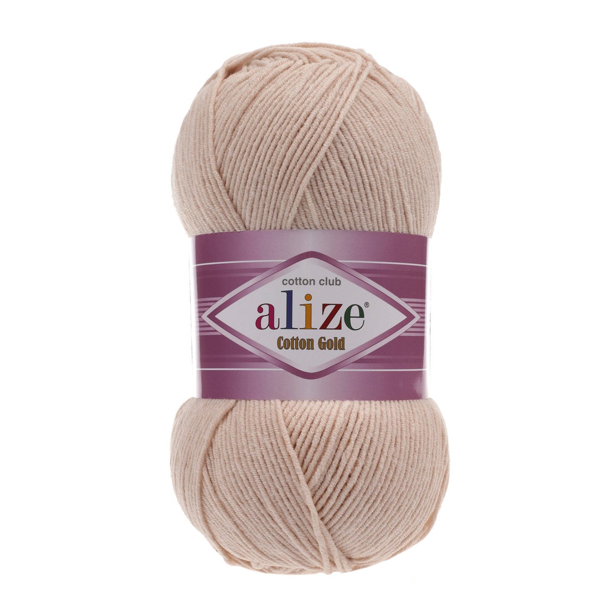 Alize Cotton Gold Knitting Yarn, Beige - 67