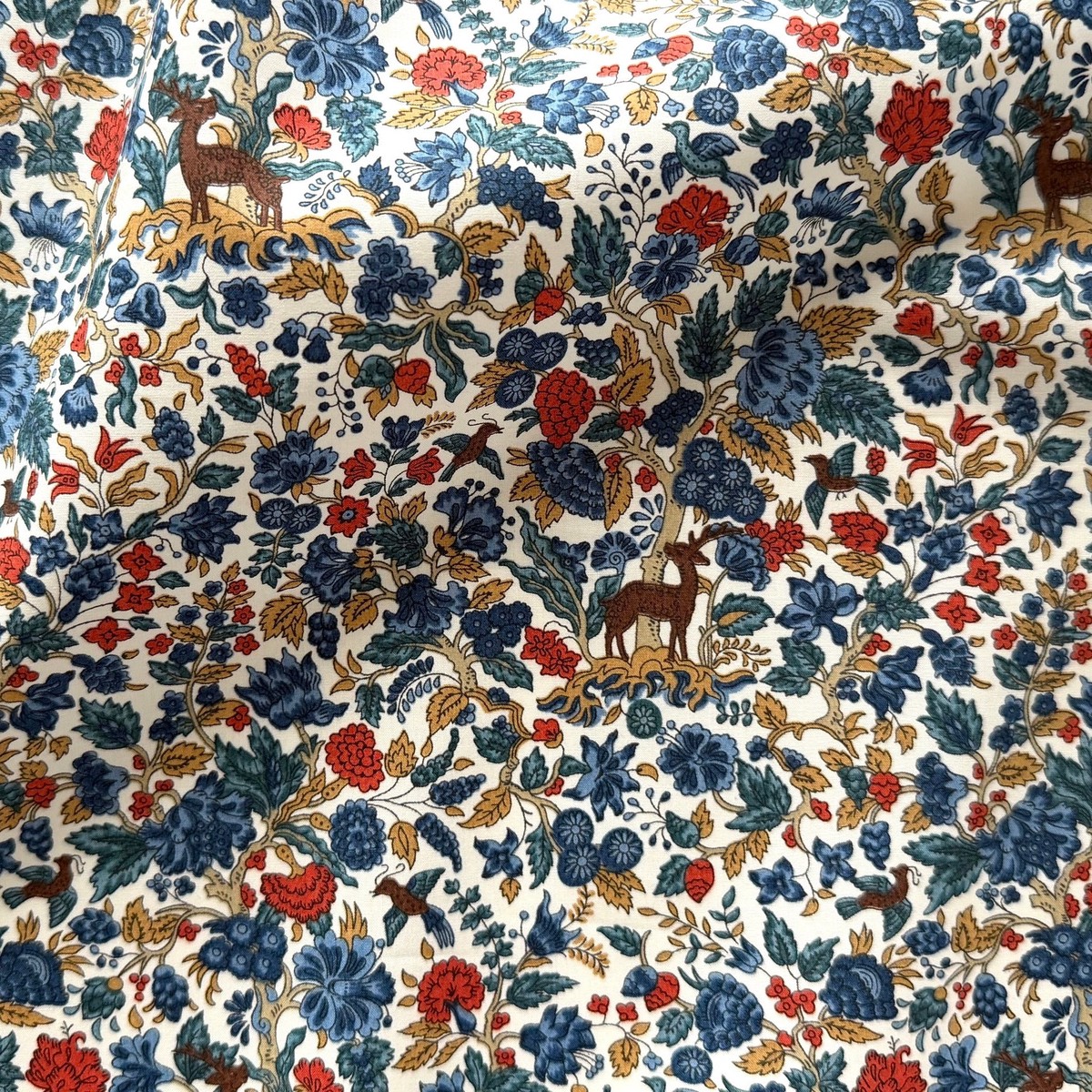 Salters Forest Blue Liberty of London Tana Cotton Lawn (Made in Italy)