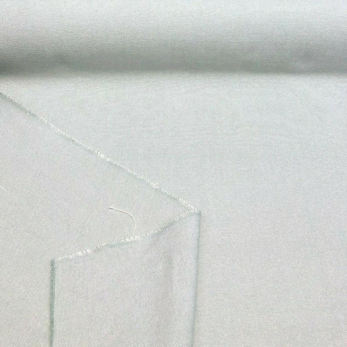 Heather Mint Green Preshrunk Cotton Chenille Fabric - Mint Green, 54" Width (1 Yard)