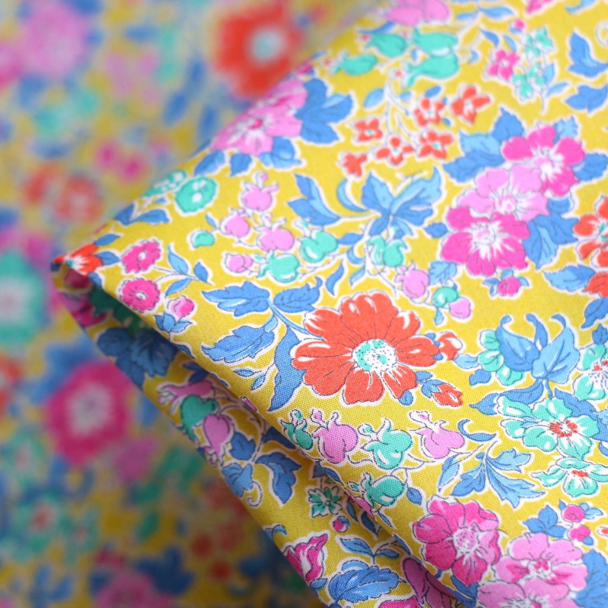 Clare Rich Yellow Liberty Tana Lawn