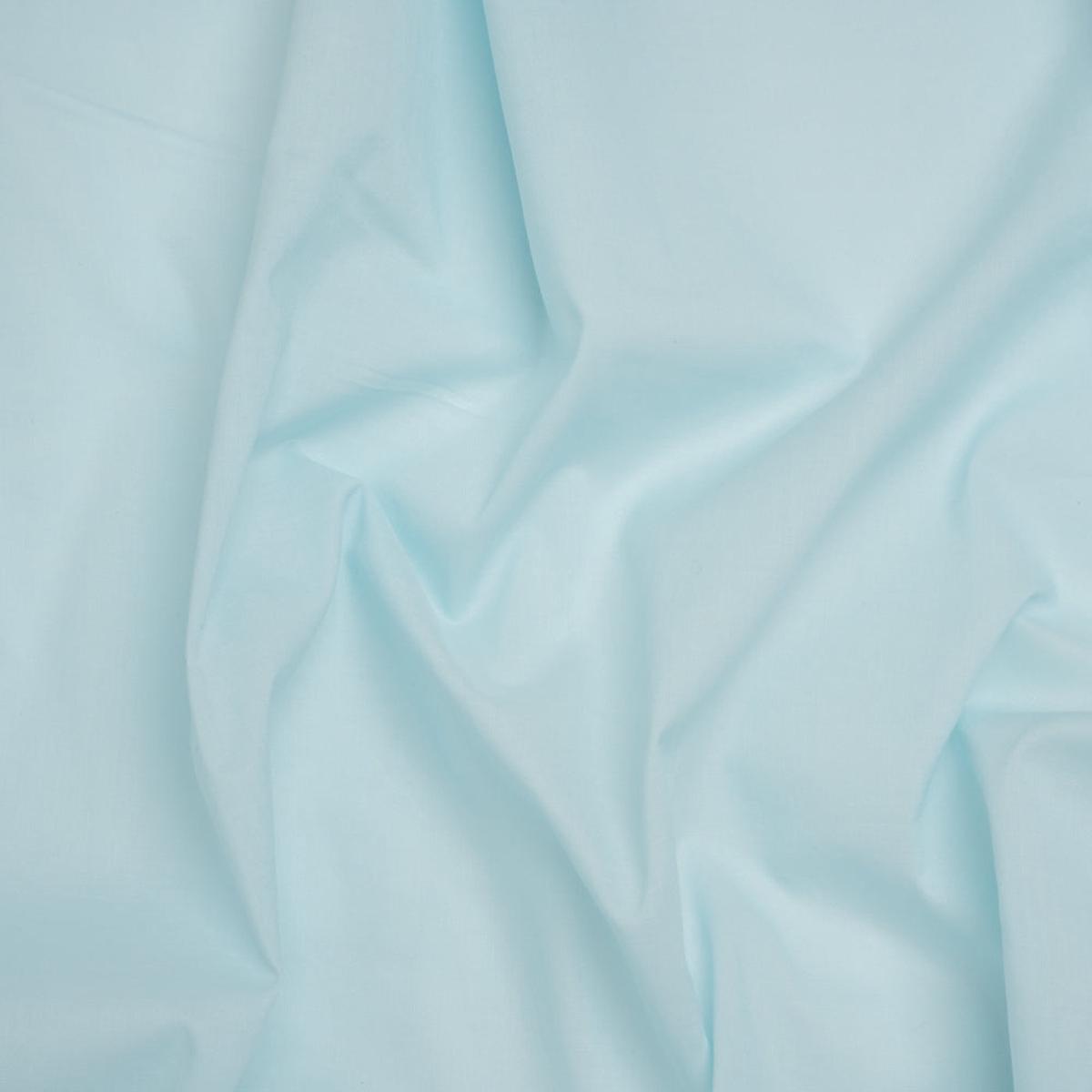 Cotton Voile Lining - Spun Sugar Blue - Famous Australian Designer Deadstock
