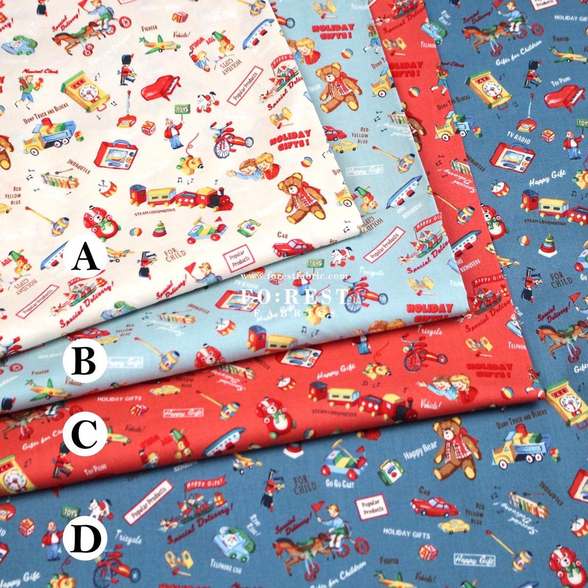 cotton - Nostalgic Toys fabric