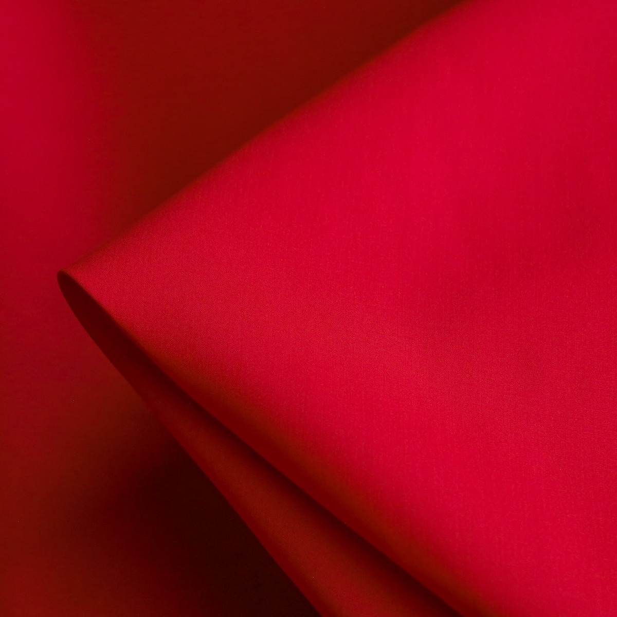 Adele Red Cotton Poplin
