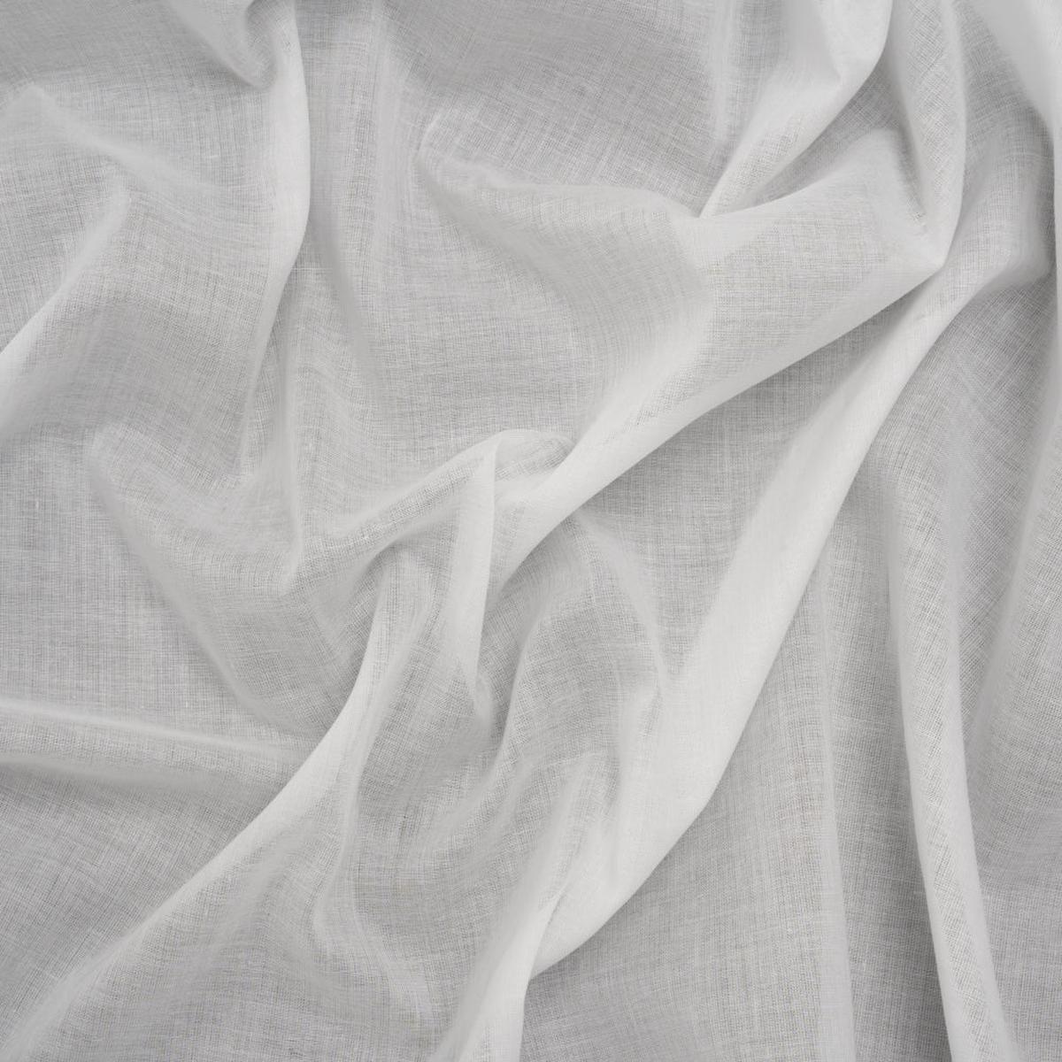 Cotton Voile Lining - Swan White - Famous Australian Designer Deadstock