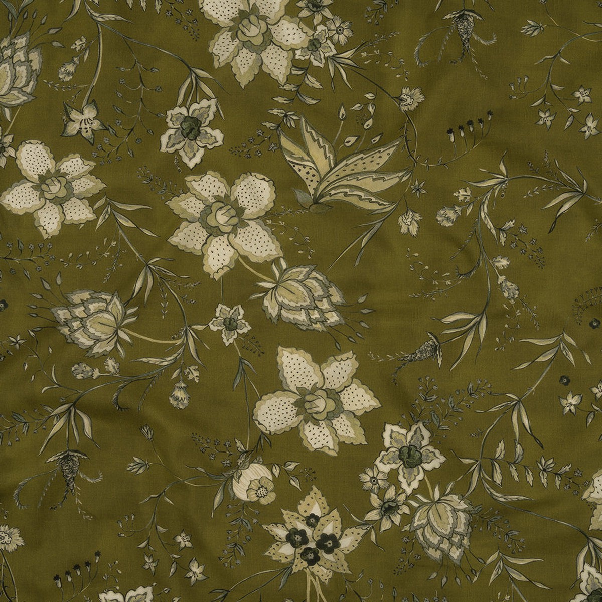 Mood Exclusive Green Limitless Love Cotton Shirting