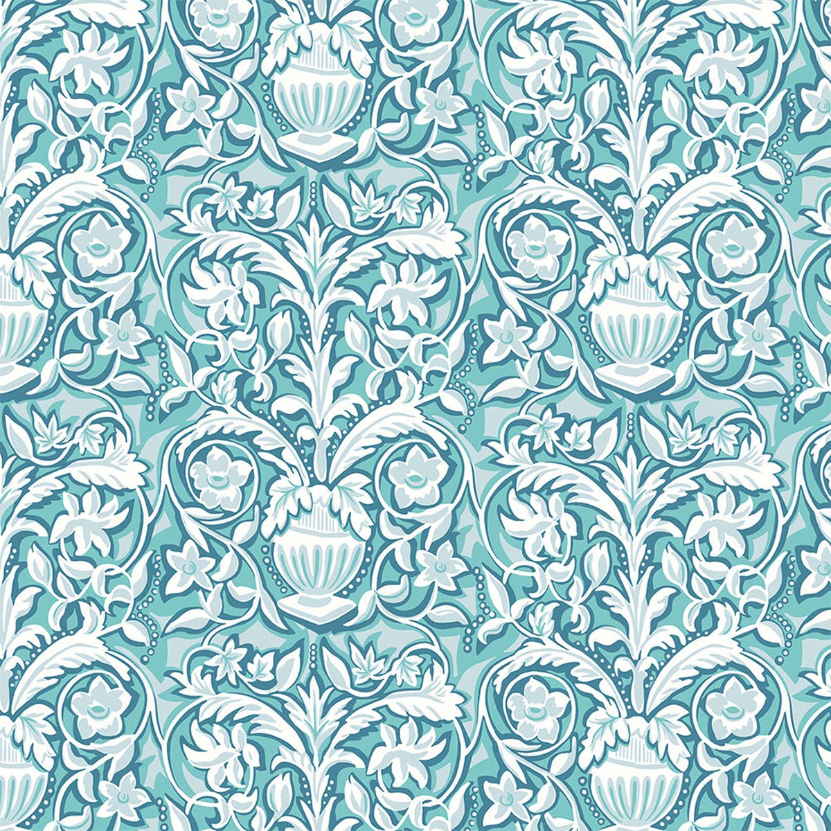 Liberty Art Fabrics Green Lincoln Fields Lasenby Quilting Cotton