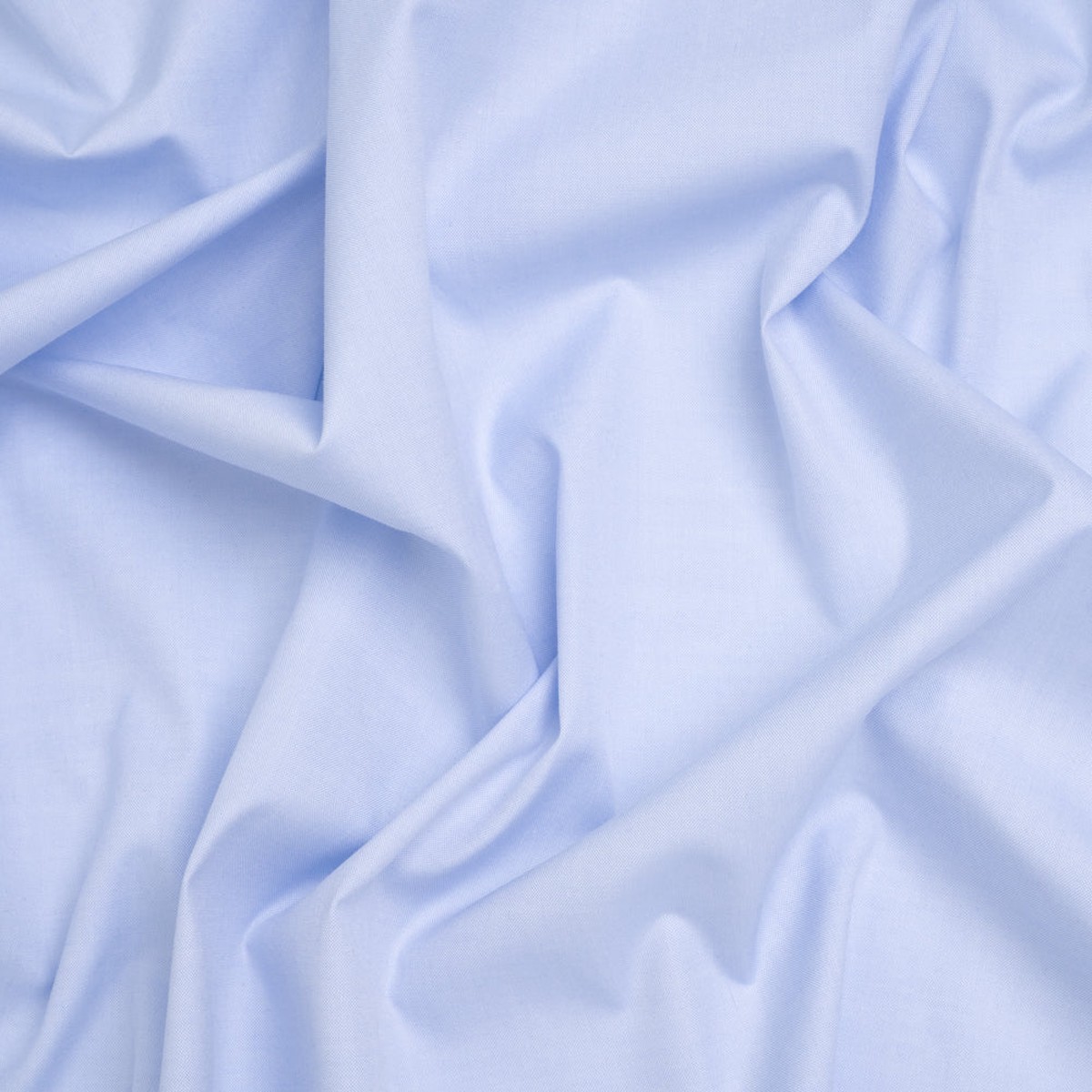 Cotton Shirting - Light Blue - Deadstock