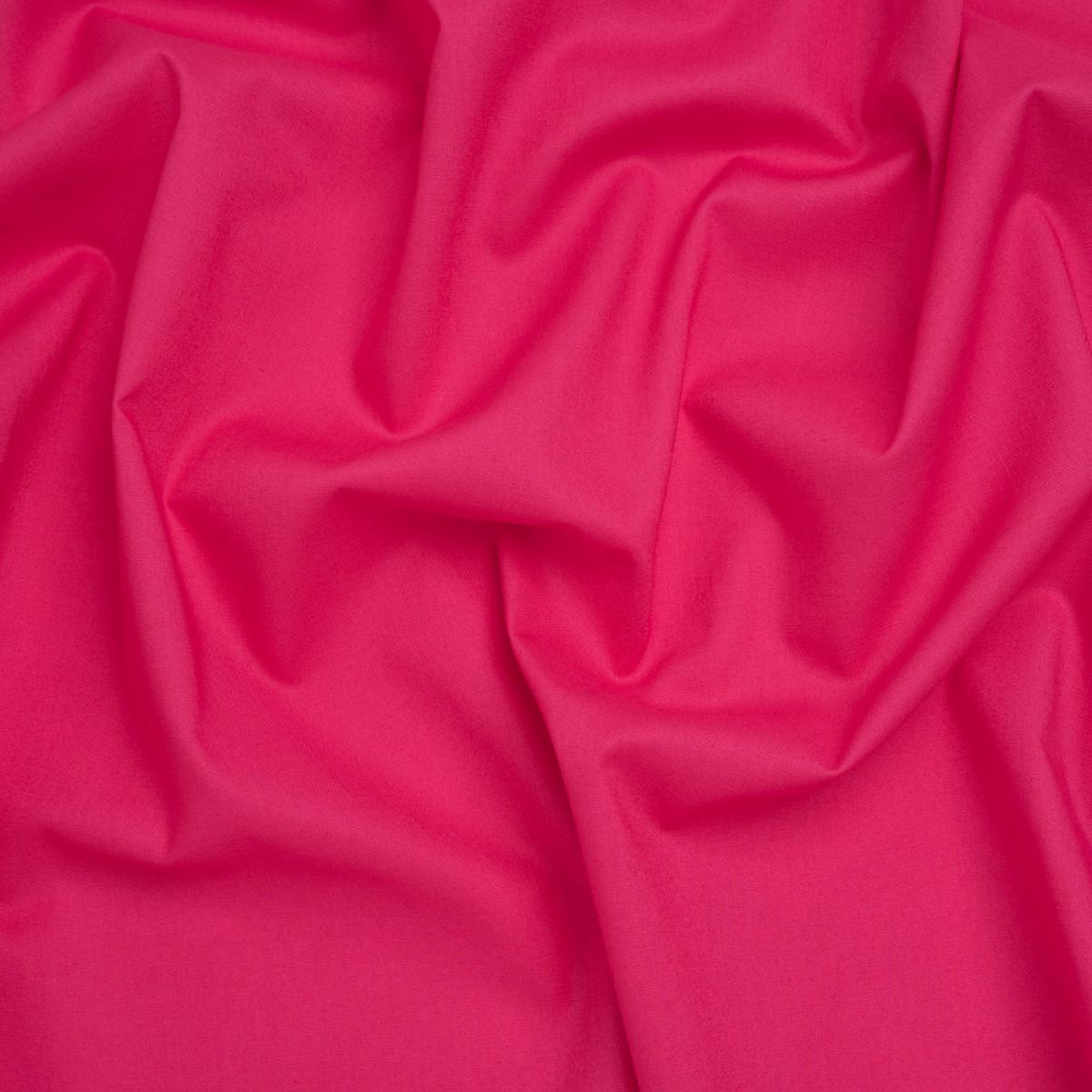 Sew Classic Solid Quilting Cotton Fabrics - Bright Pink