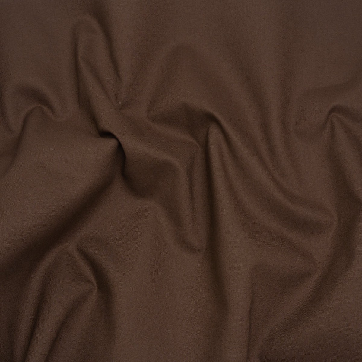 Sew Classic Solid Quilting Cotton Fabrics - Deepest Cocoa