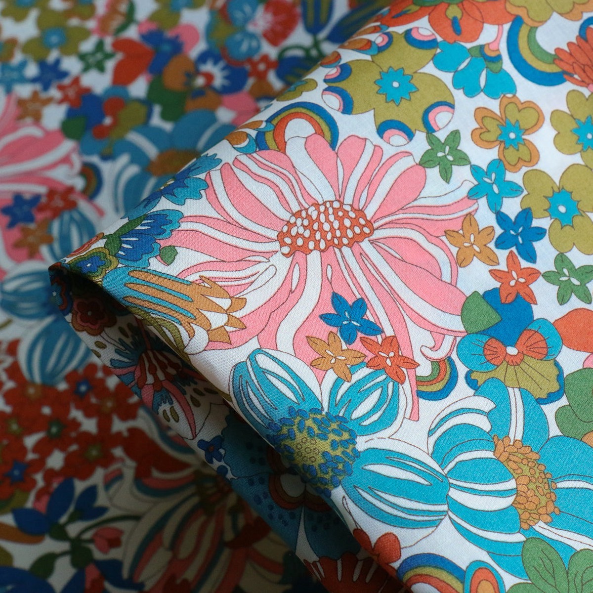 Rainbow Garden - Liberty Tana Lawn