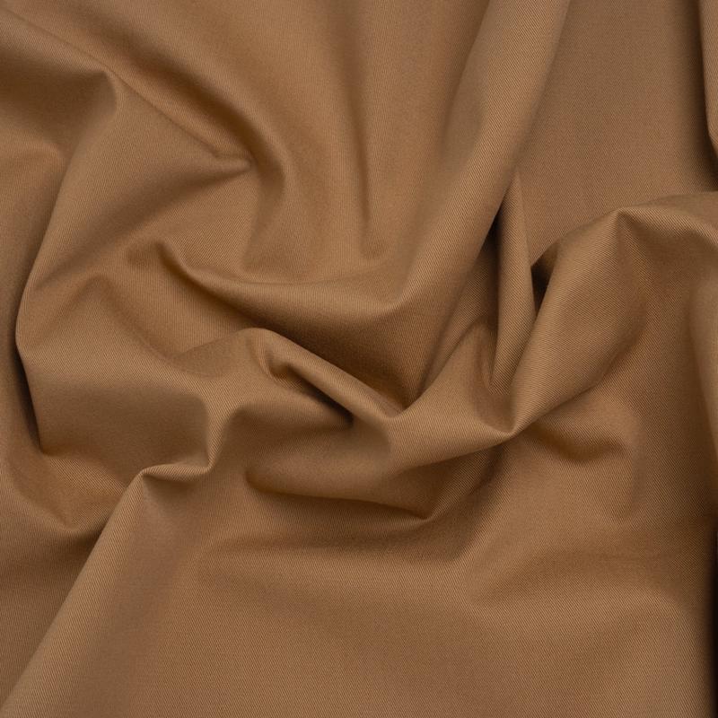 Stretch Cotton Twill - Tan - Deadstock