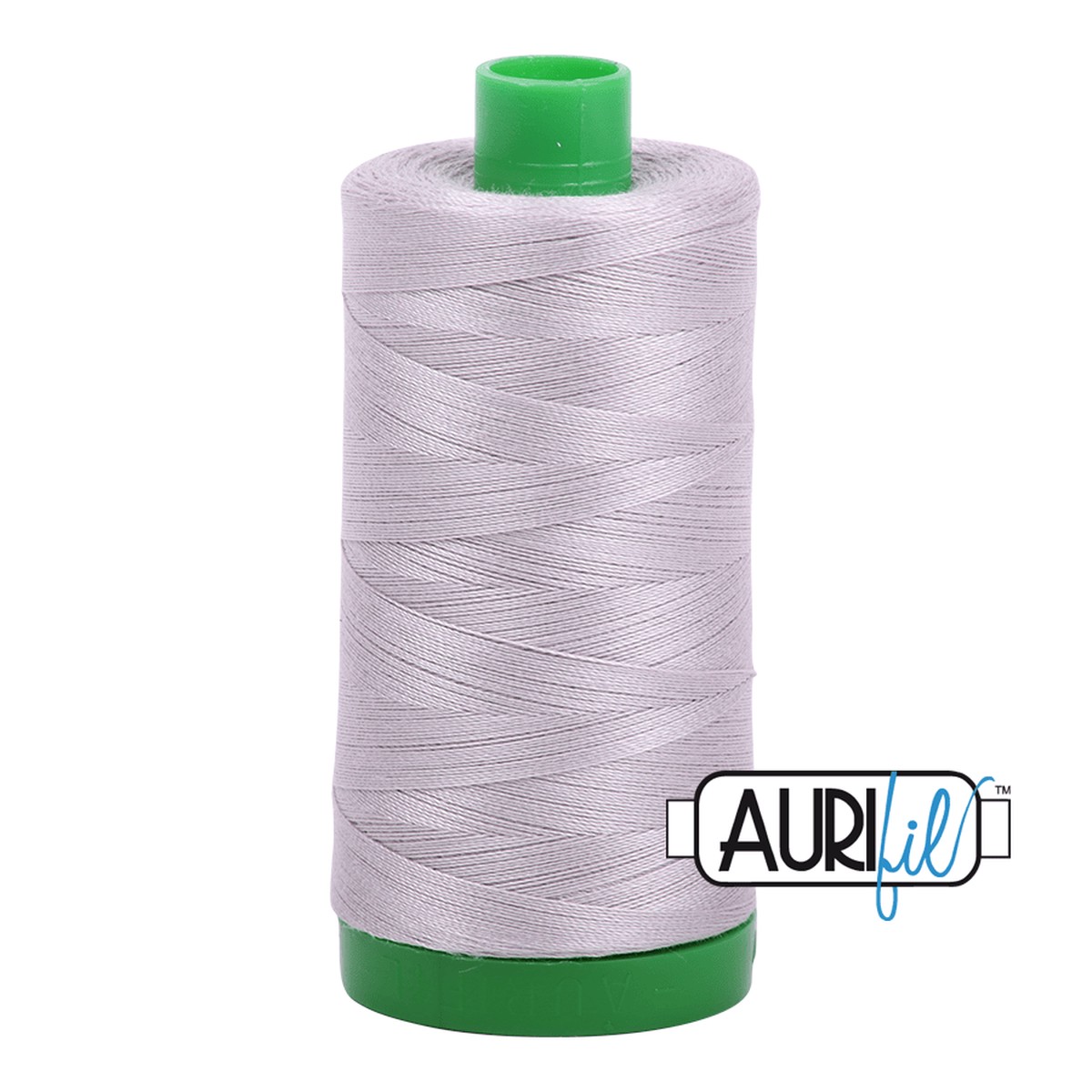 Xanadu Grey 40 wt 1094 yd Large Spool Aurifil Cotton Quilting Thread AF-MK40SC6-6727