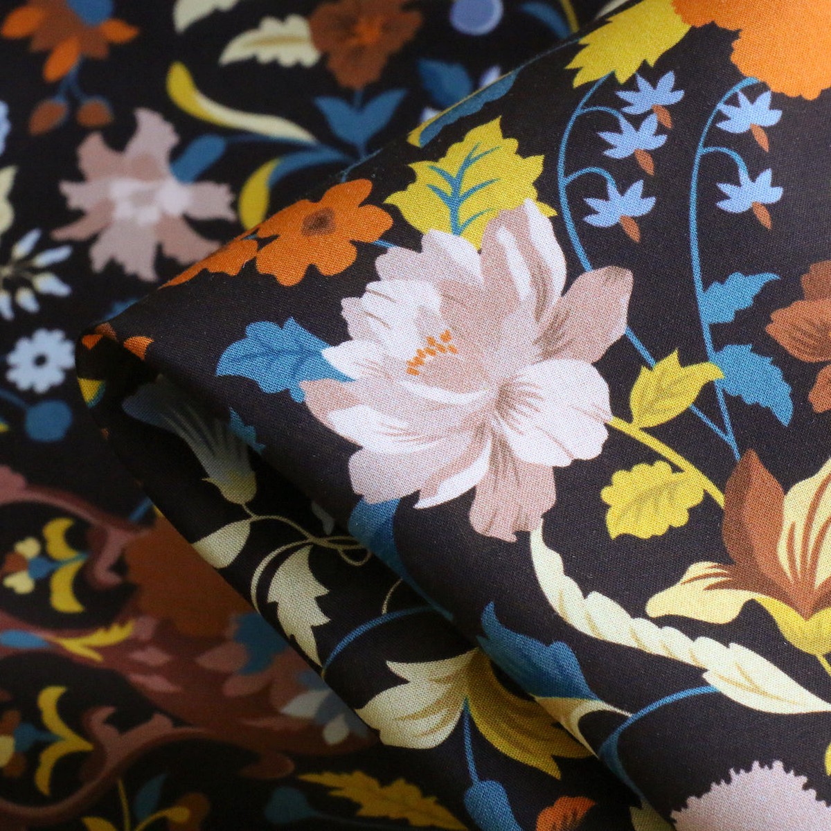 Garden Of Adonis Chocolate - Liberty Tana Lawn