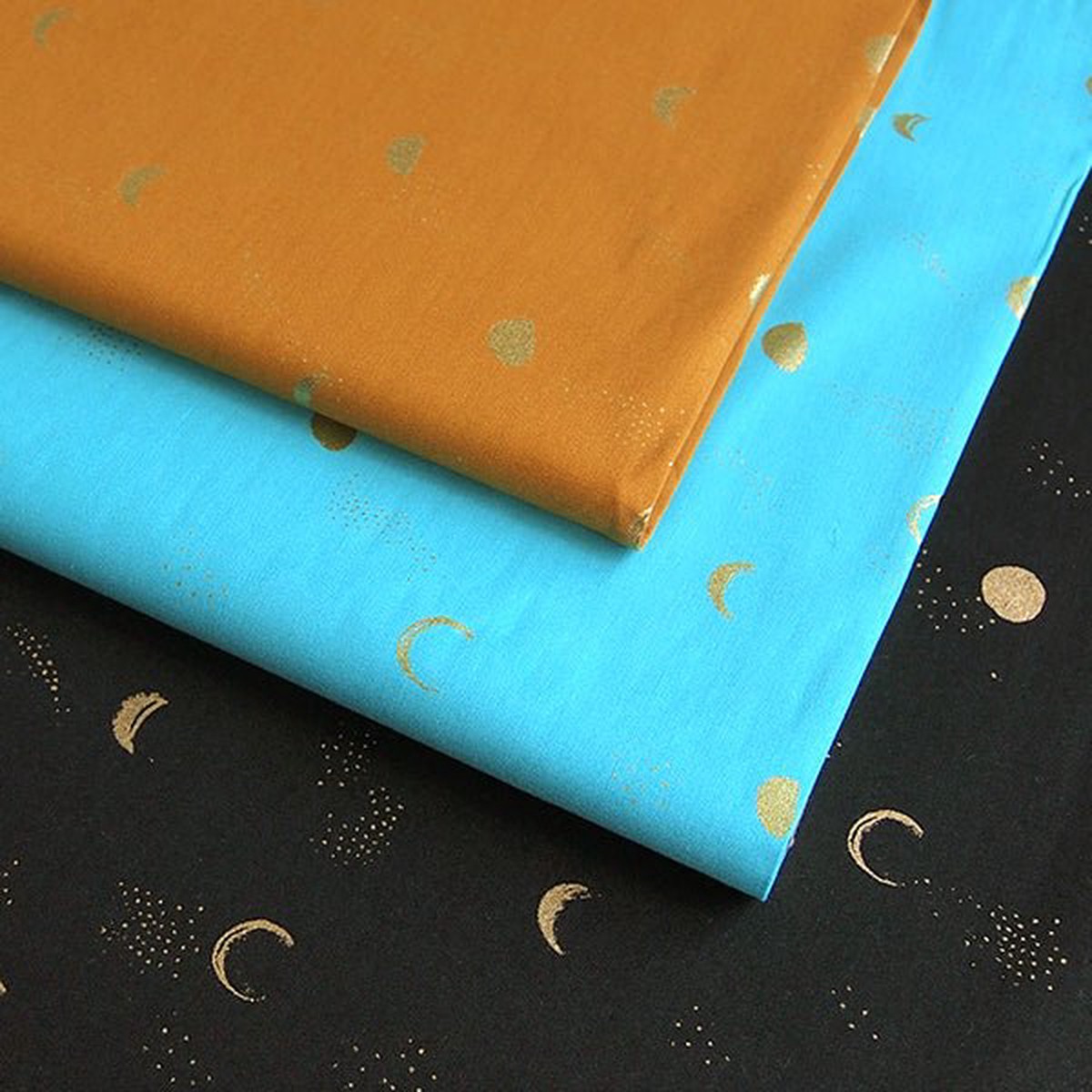 C+S - cotton - Moon Phase fabric