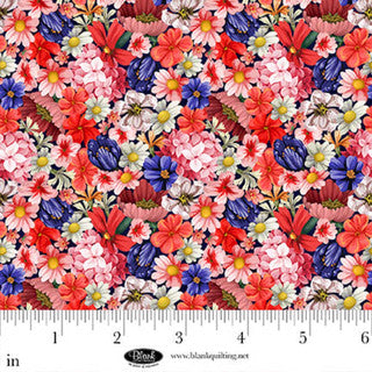 Cameo Appearance Small Floral Pink Cotton 44"/45" Fabric Per Yard
