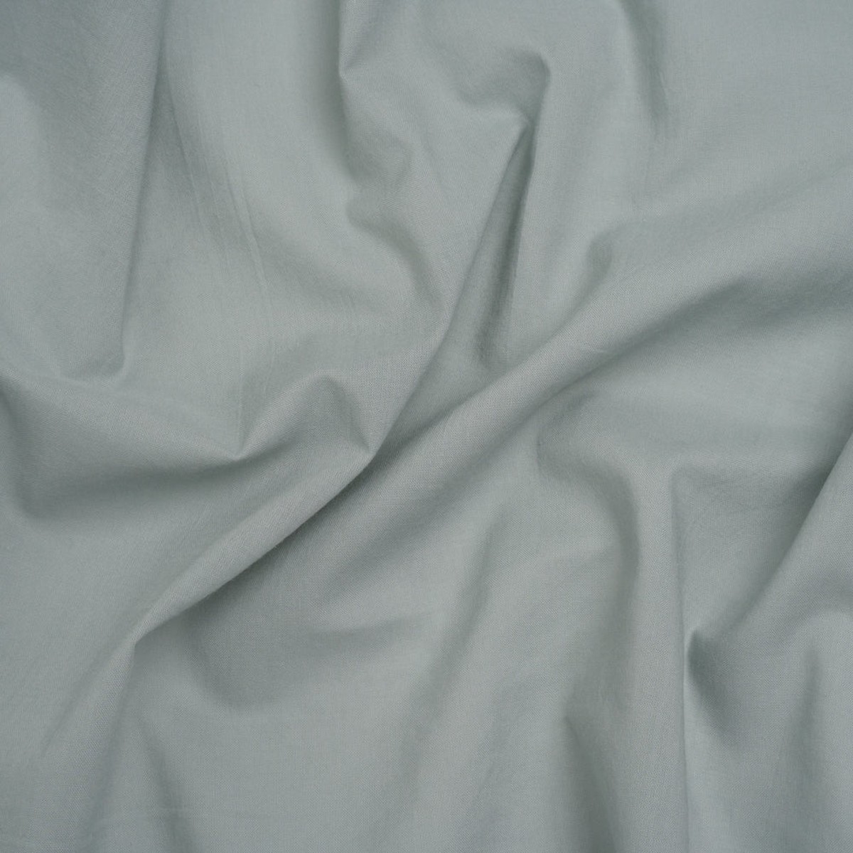 Cotton Voile Lining - Dusty Blue - Famous Australian Designer Deadstock