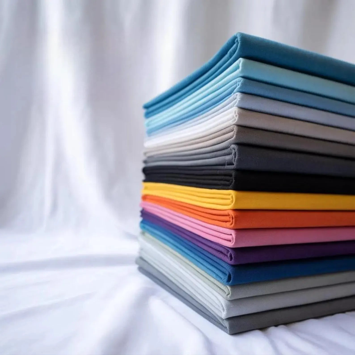 100% Cotton Flannel Fabric - Solid Colors, 42/43" Width