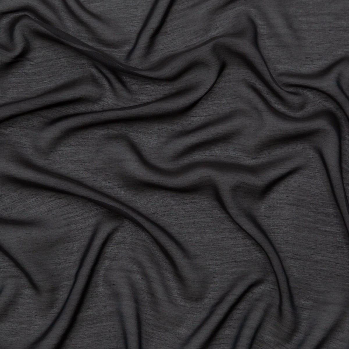 Rag Bone Black Cotton and Rayon Voile