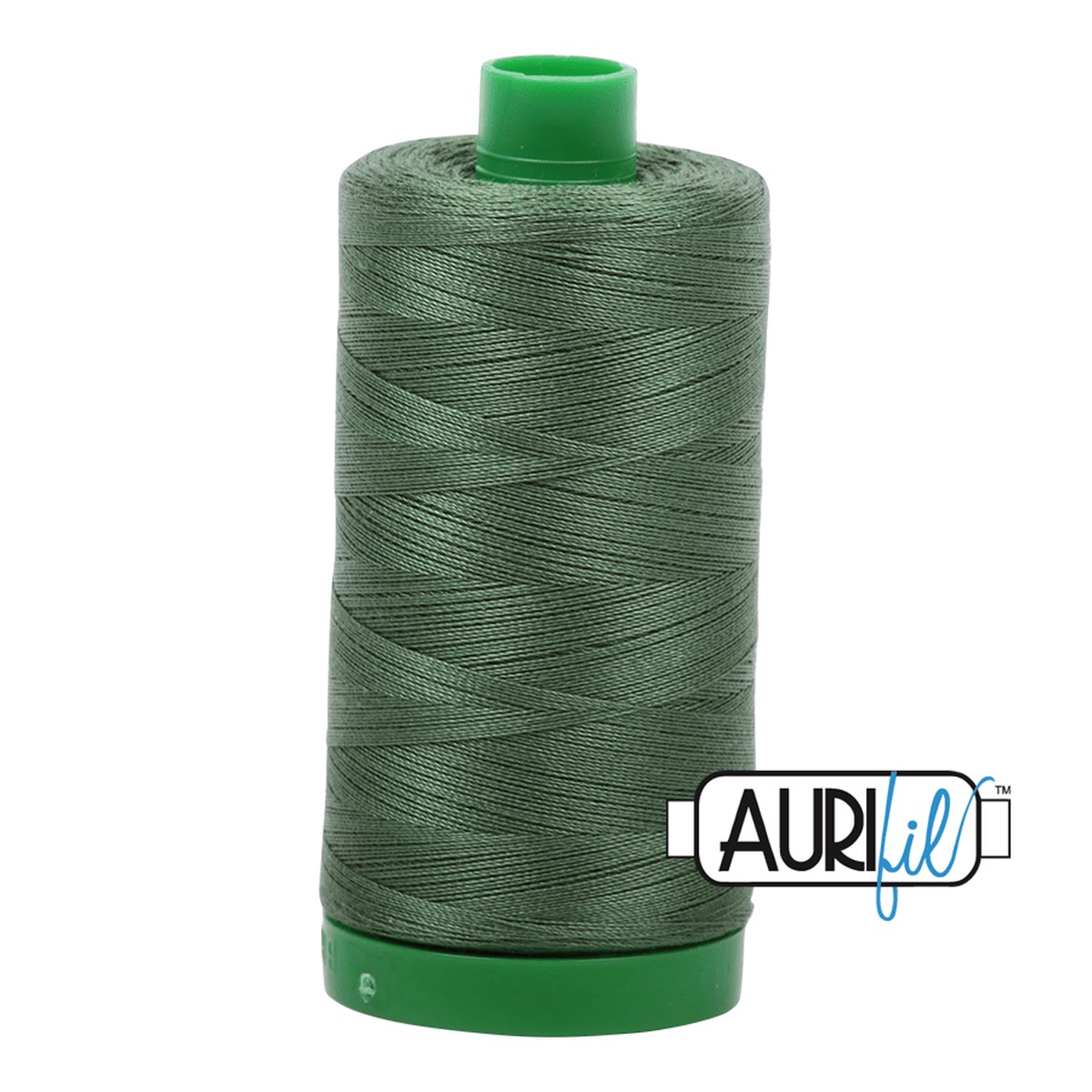 Very Dark Grass Green 40 wt 1094 yd Large Spool Aurifil Cotton Quilting Thread AF-MK40SC6-2890