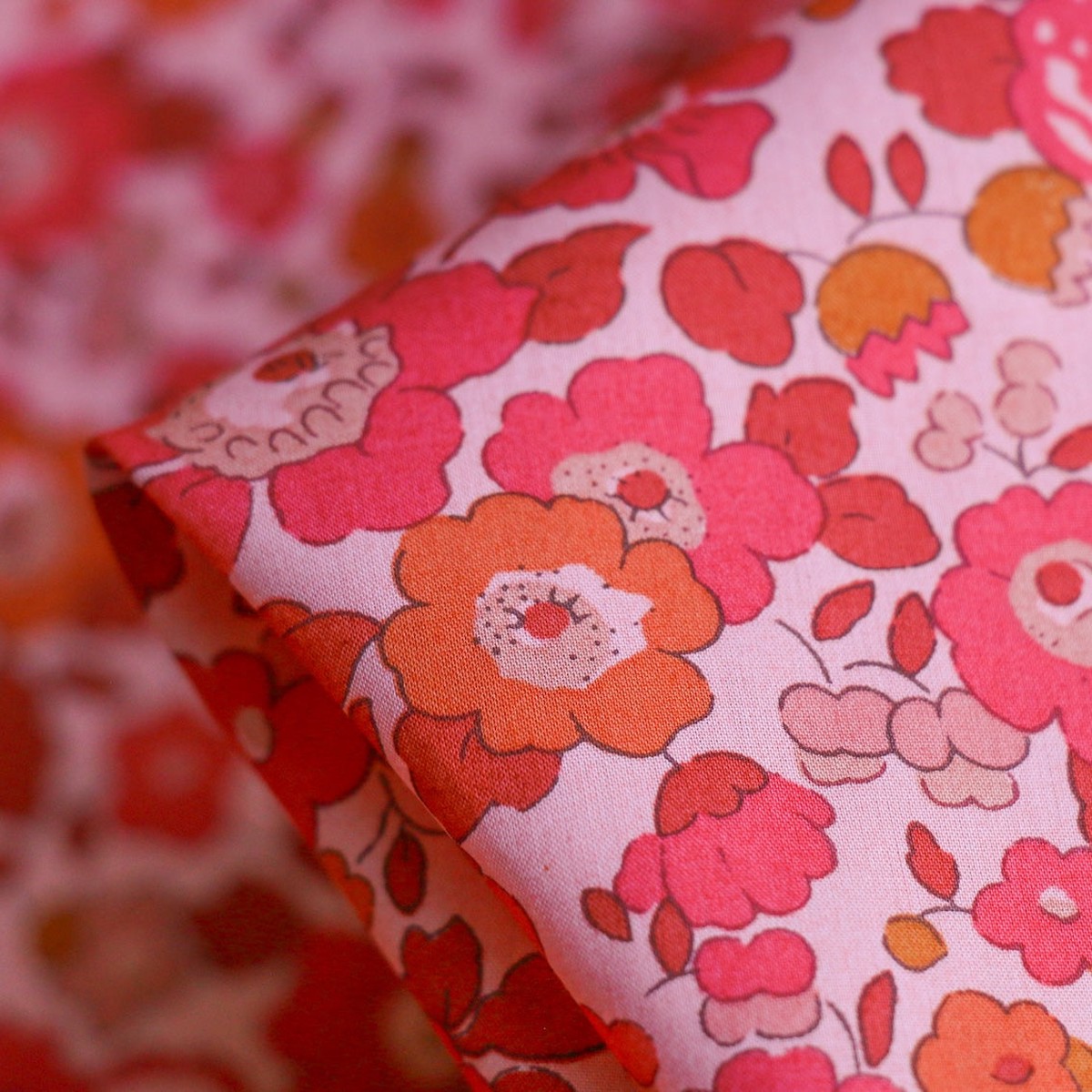 Betsy Coral - Liberty Tana Lawn