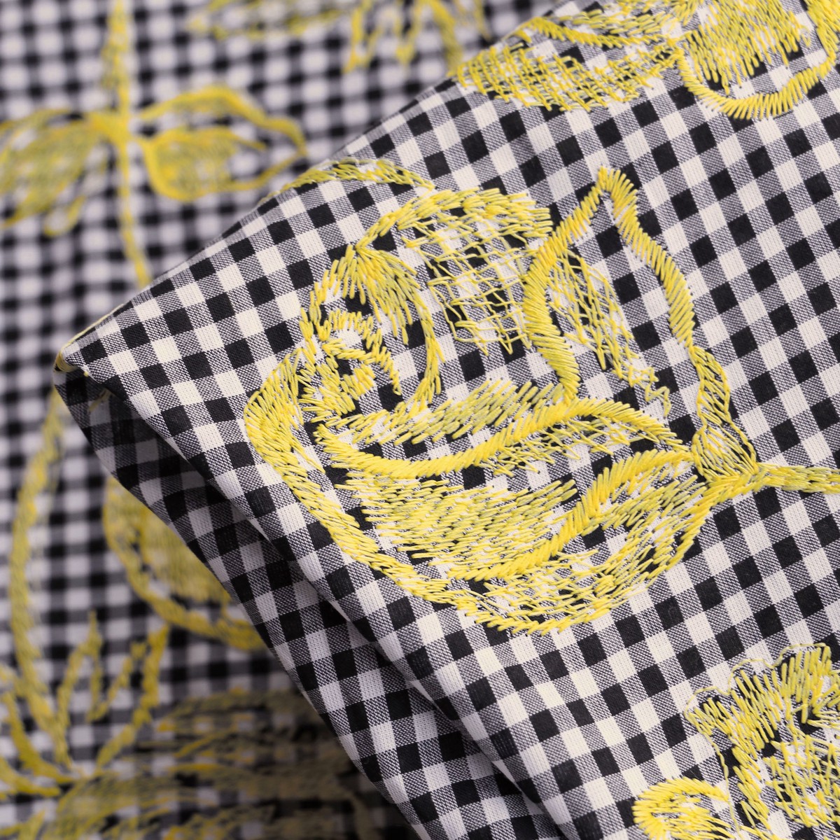 Yellow Rose Check