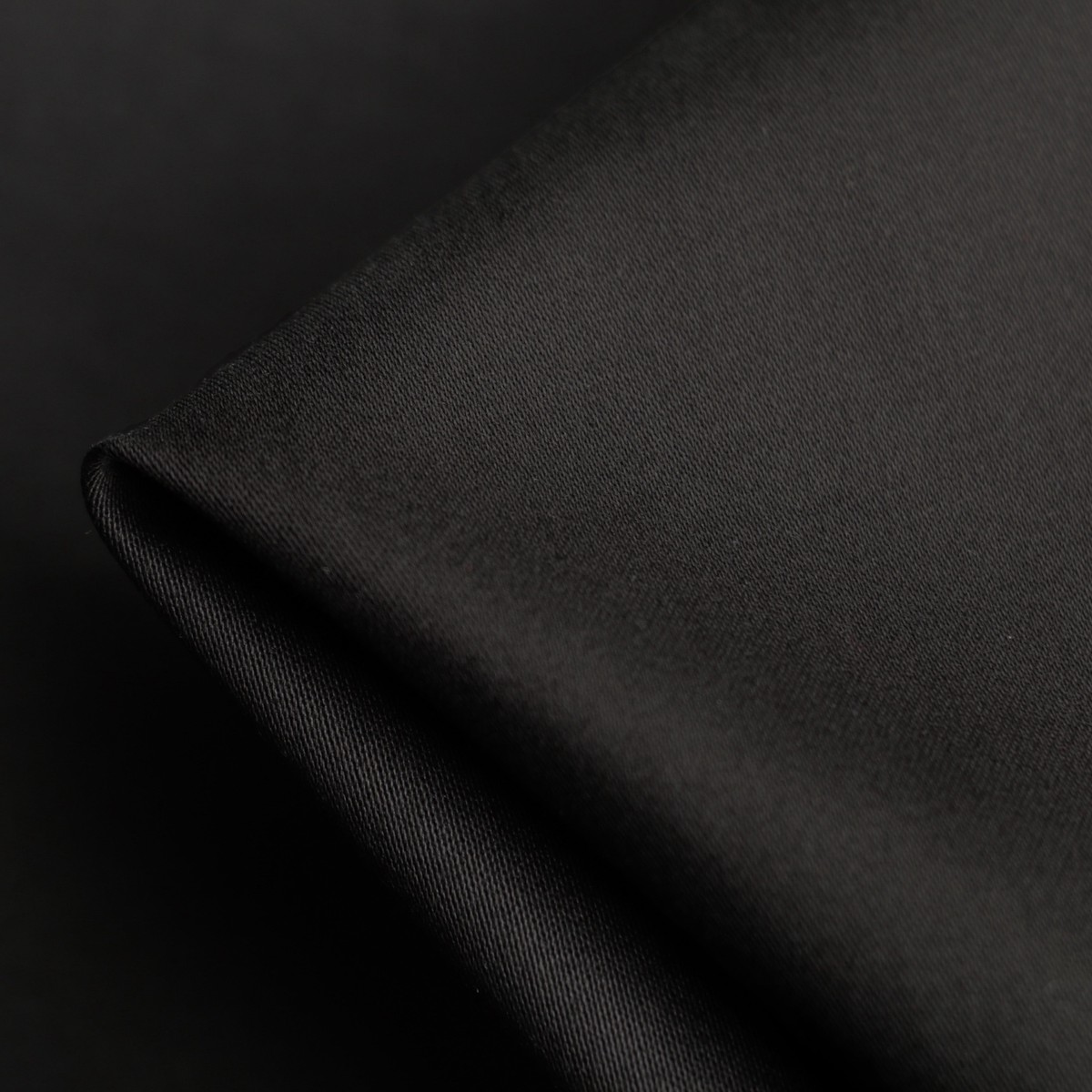 Monopoli Black Cotton Sateen