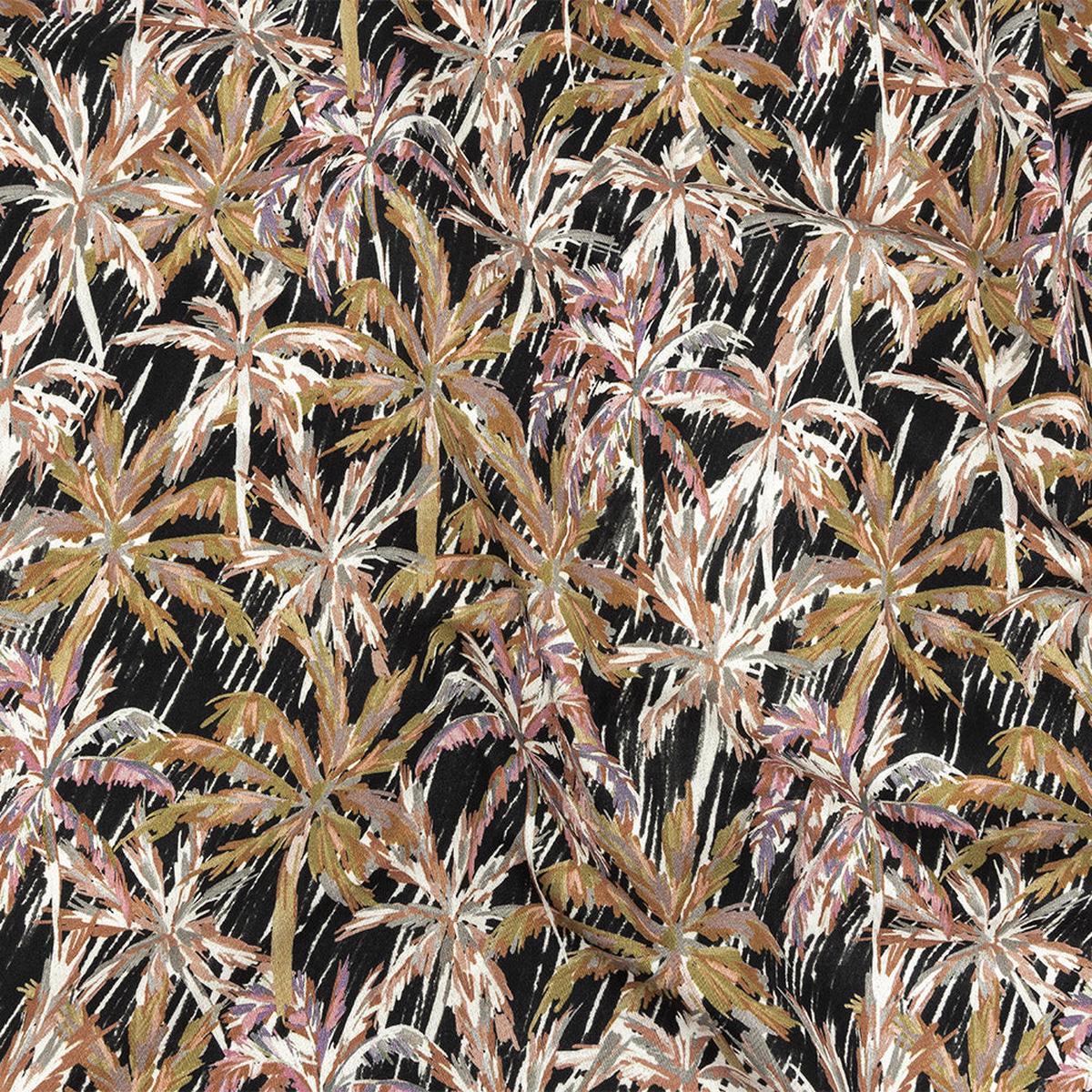 Mood Exclusive Black Tropical Storm Stretch Cotton Sateen
