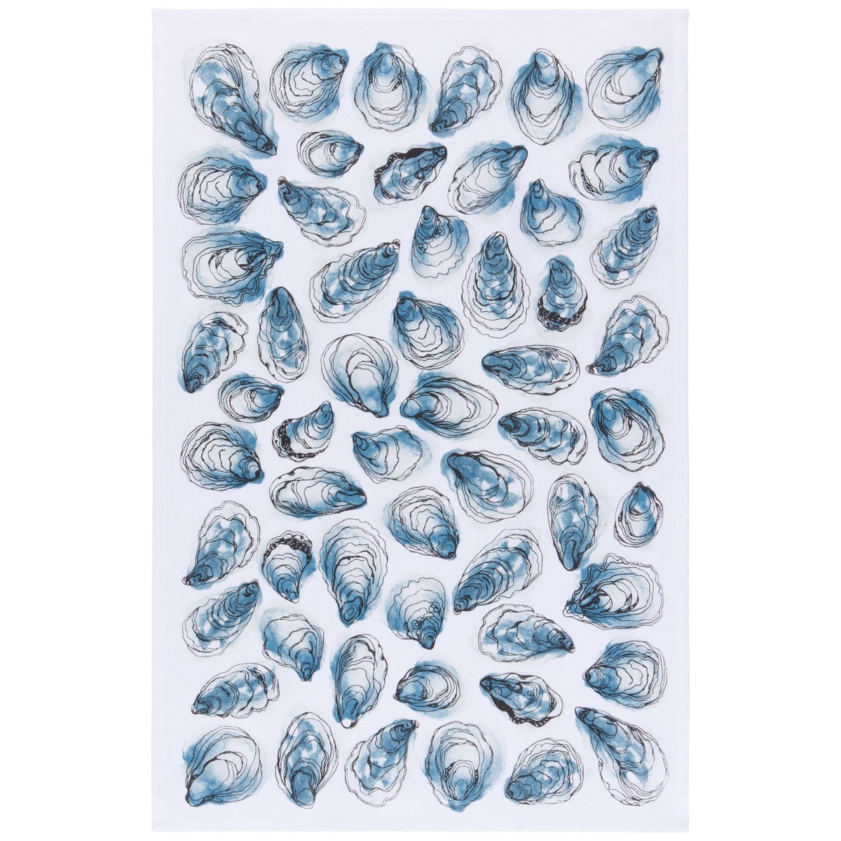 Oyster Printed Dish Towel