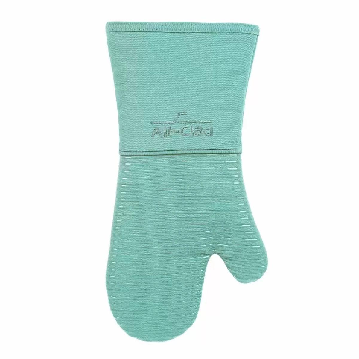 All-Clad - Silicone Treated Oven Mitt - Rain