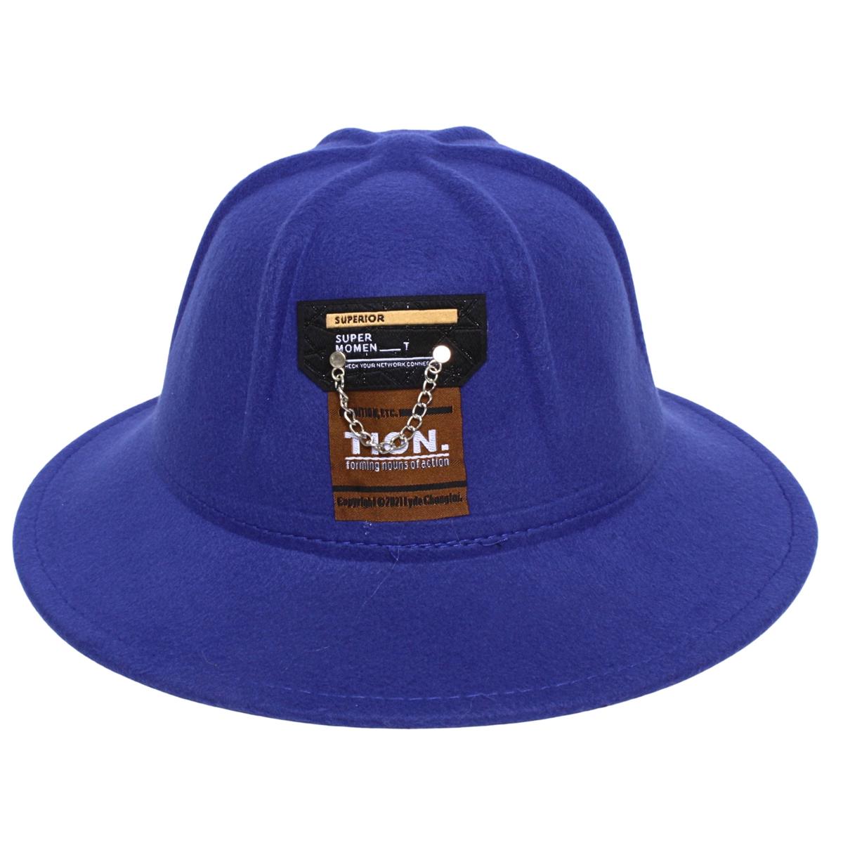 HAT NEW FASHION ROYAL BLUE A EACH