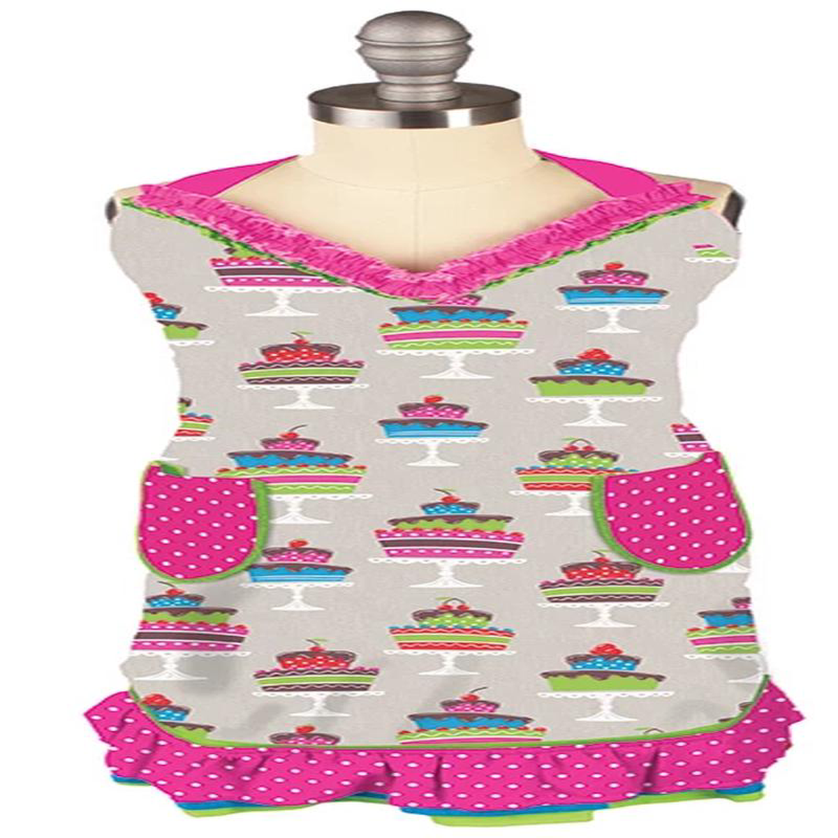 MU Kitchen- Kids Apron- Cakes