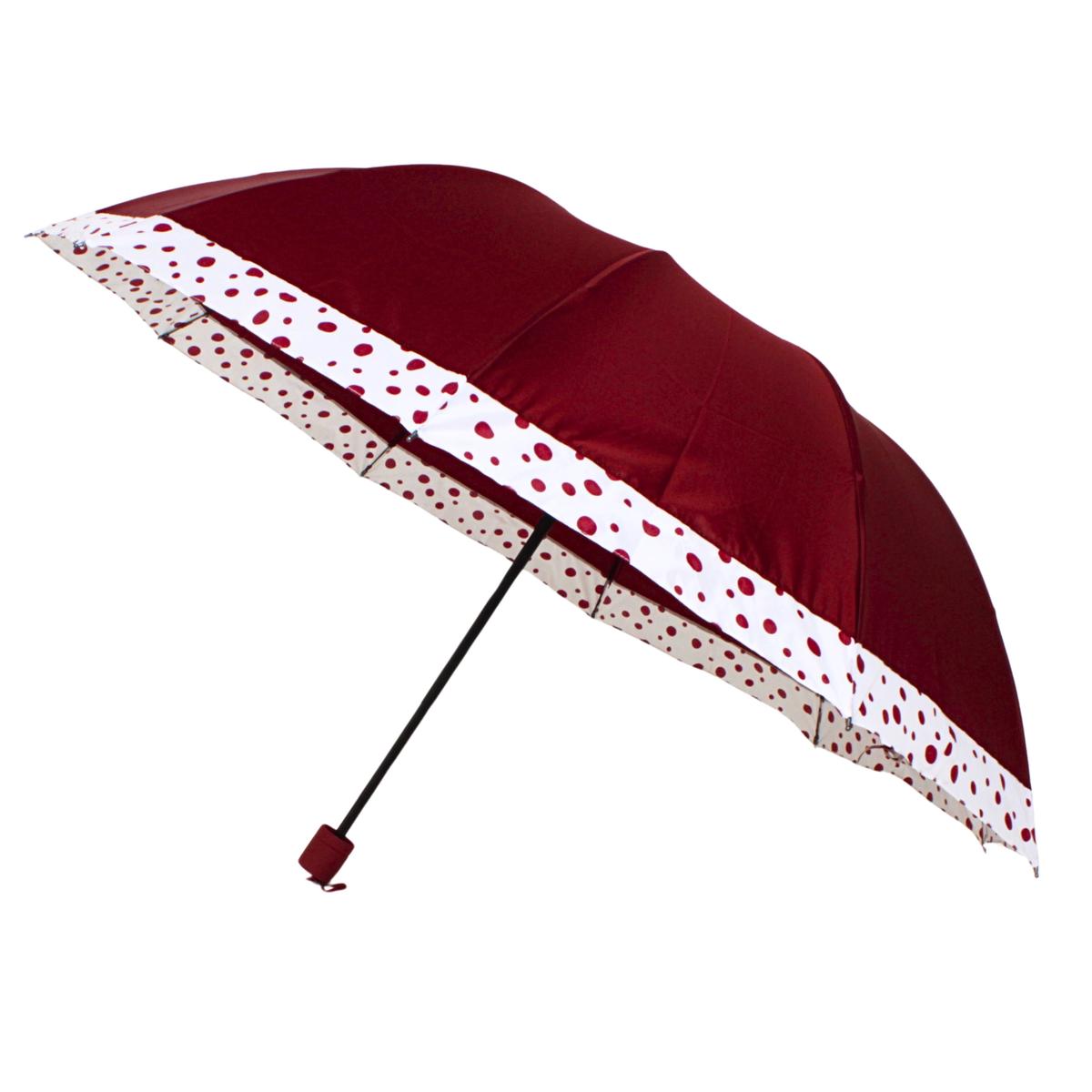 Umbrella Folding Maroon