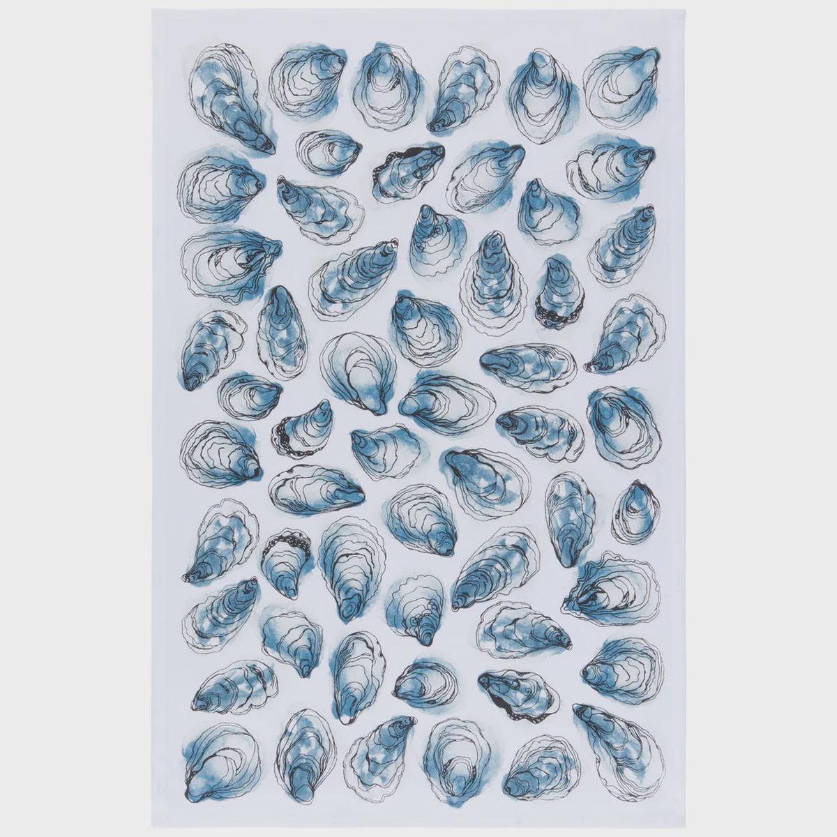 Oysters Dishtowel