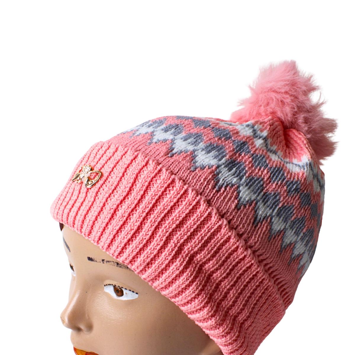 Beanie Cozy Fuzzy Pink