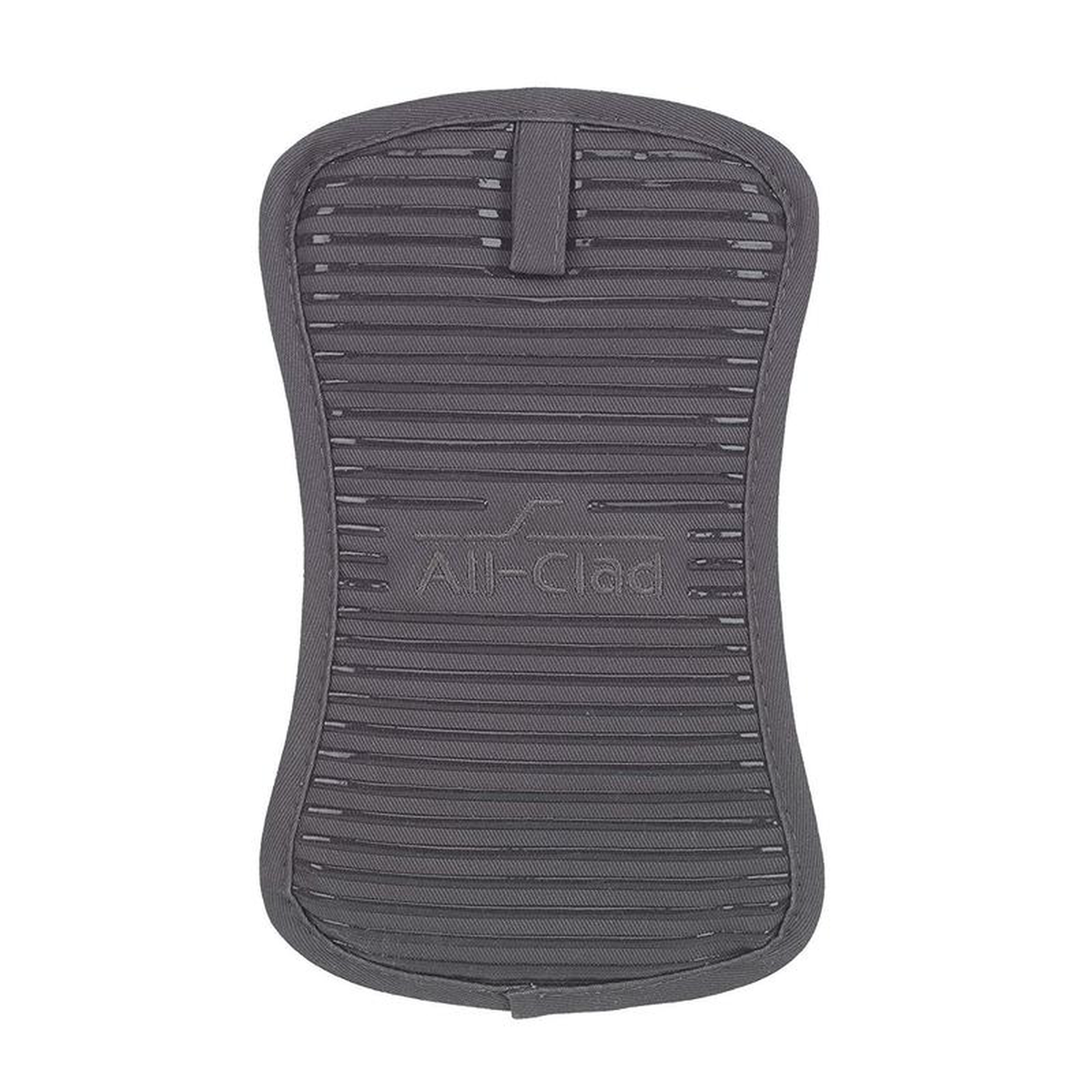 All-Clad  Silicone Treated Pot Holder  Pewter