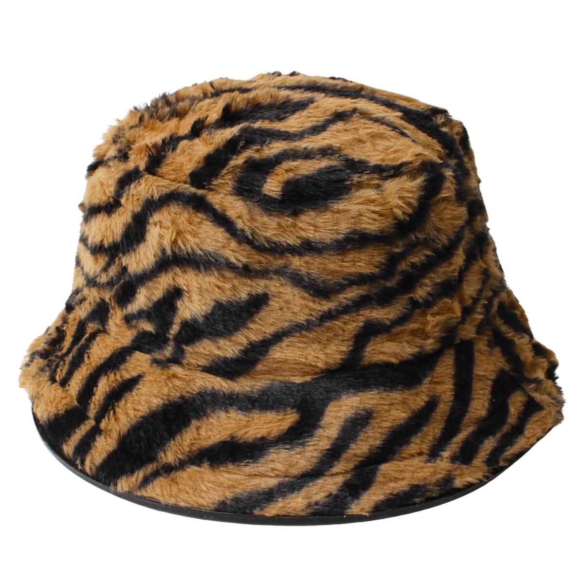 Hat Bucket Fluffy Mocha