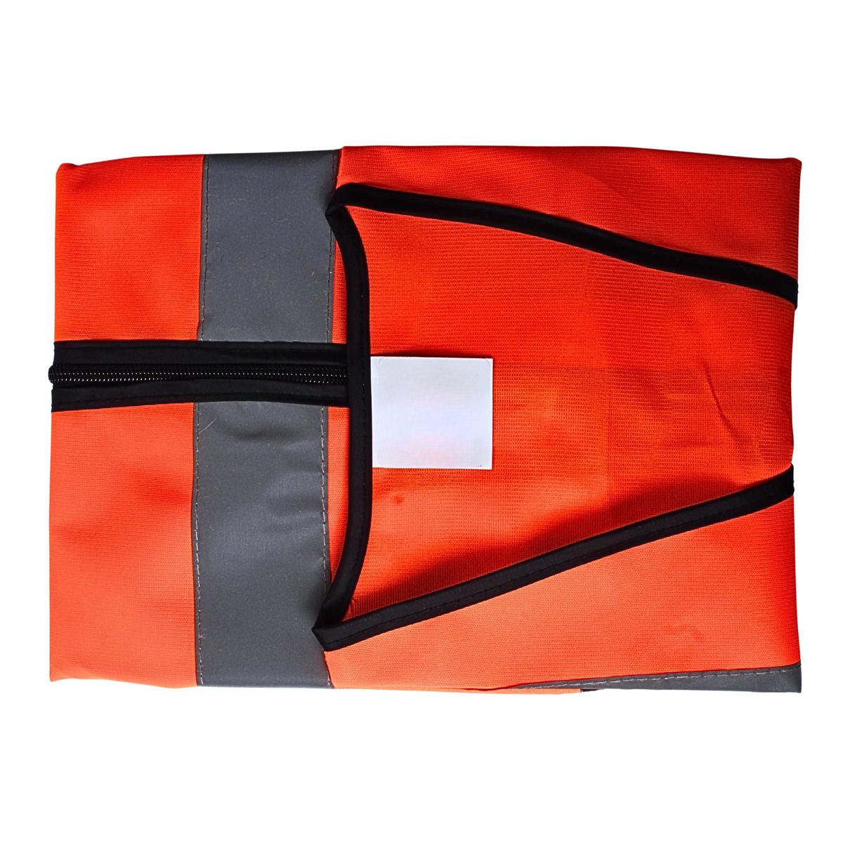 Reflector Safety Vest Red Lrg