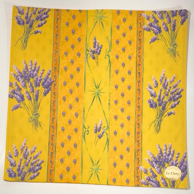 Le Cluny- Provence Lavender Yellow Placemat