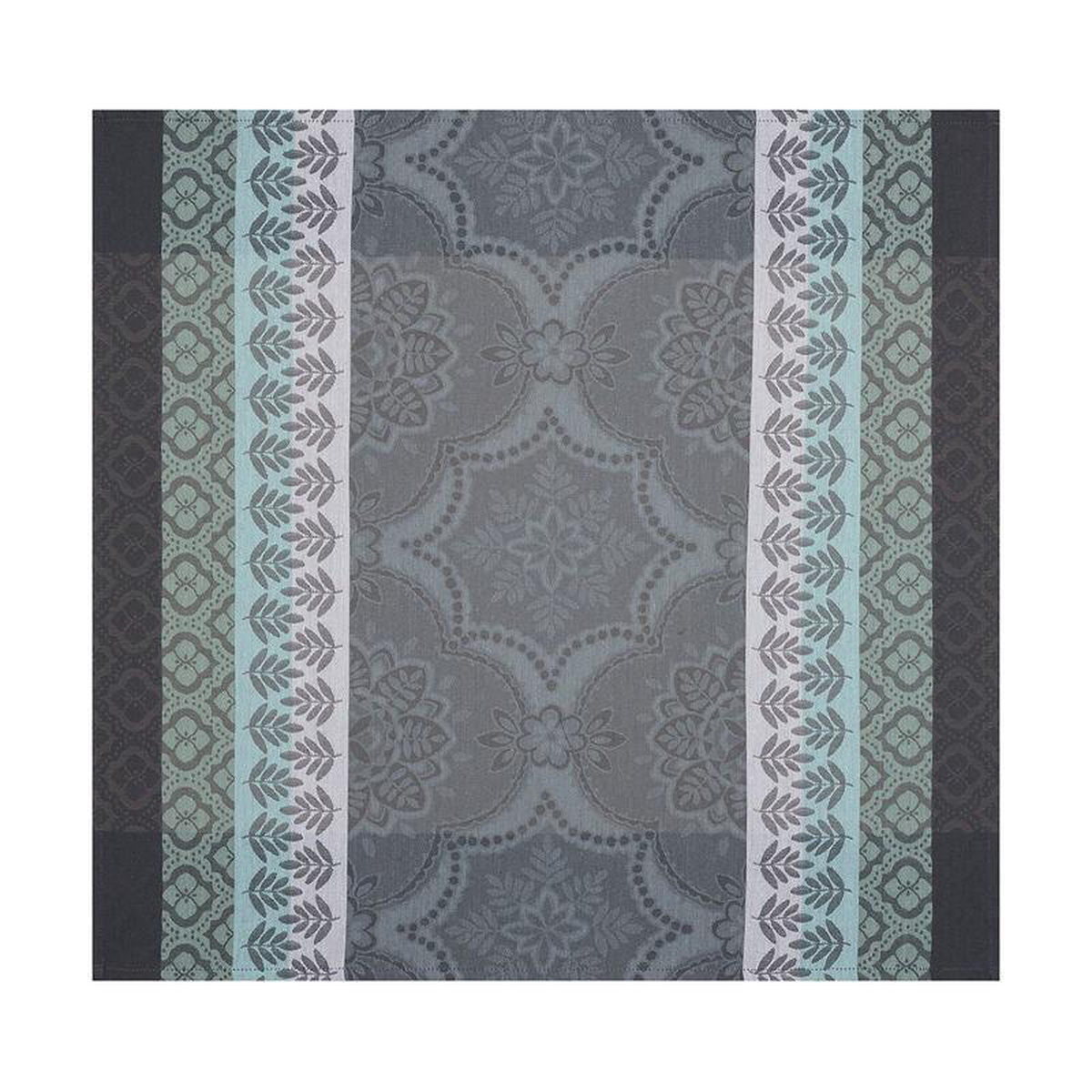 Le Jacquard Franais- Bastide Grey Coated Cotton Napkin(23 Sq, Set of 4)