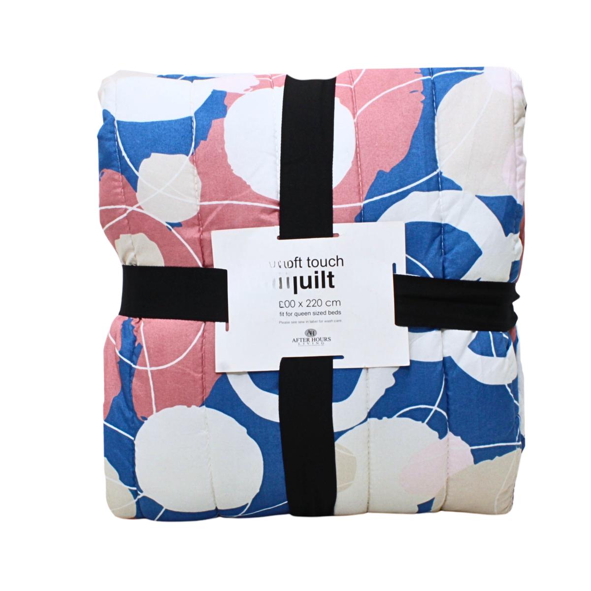 Quilt Soft Touch Prt 695 Assorted Dbl