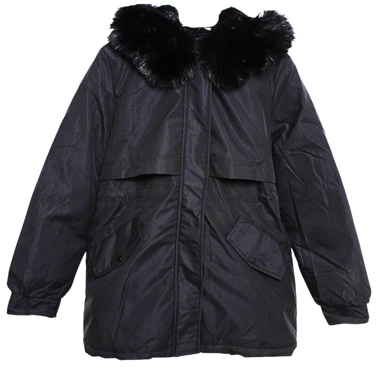 WINTER JACKETS FUR BLACK EACH EACH EACH