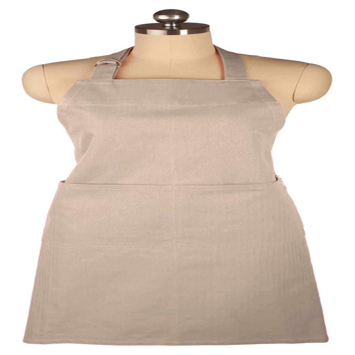 MU Kitchen- Apron- Flax