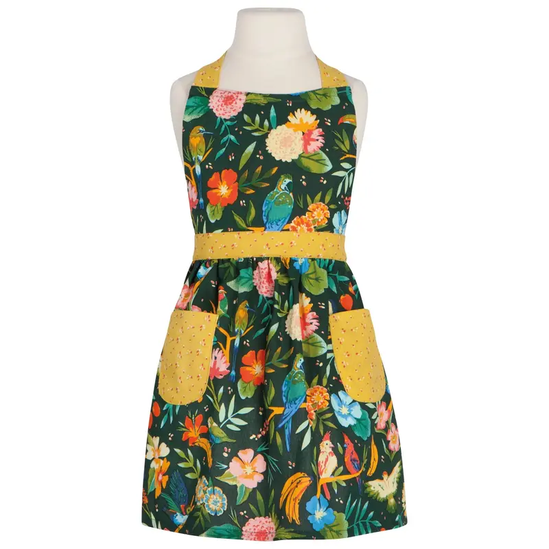 Now Designs Minnie Kid's Apron- Tropical Trove